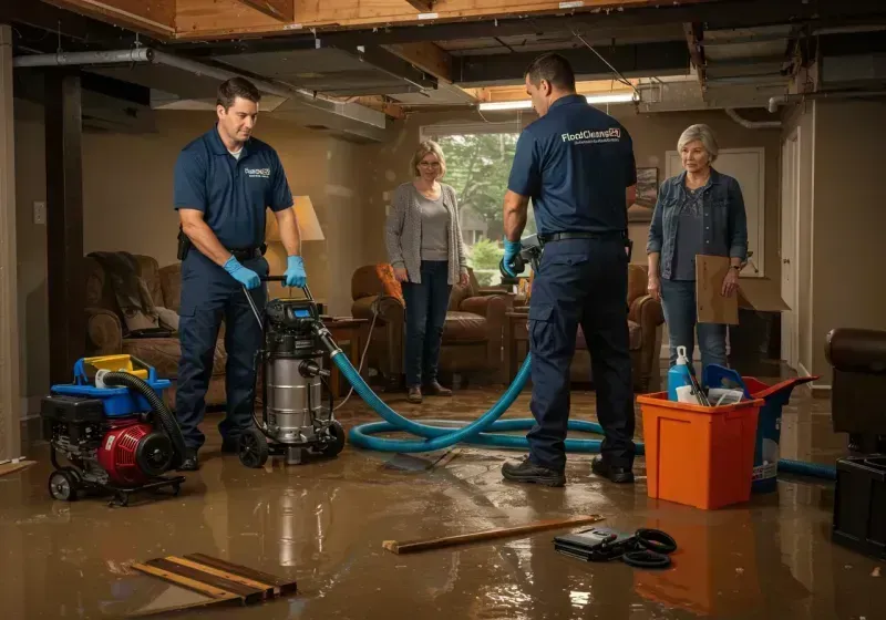 Basement Water Extraction and Removal Techniques process in Homestead Meadows South, TX